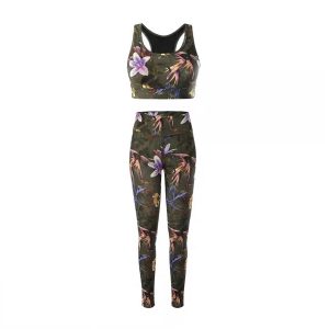 Breathable Yoga Bra and Legging Sets for Yoga and Training